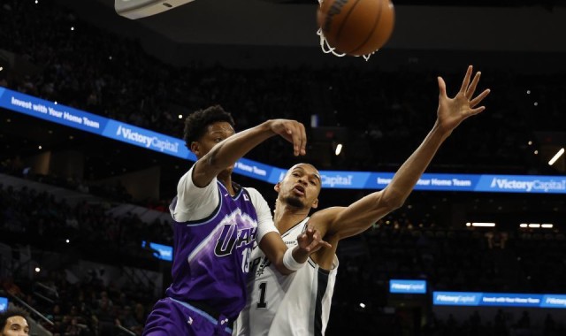 彩票网开奖记录-文班33+10+7三分赛季新高 马刺轻取爵士达成30胜西部第二